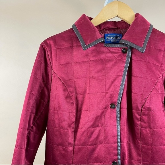 Pendleton Large Camas Quilted Jacket Classic Barn Cabin Chic Classy - Picture 14 of 14